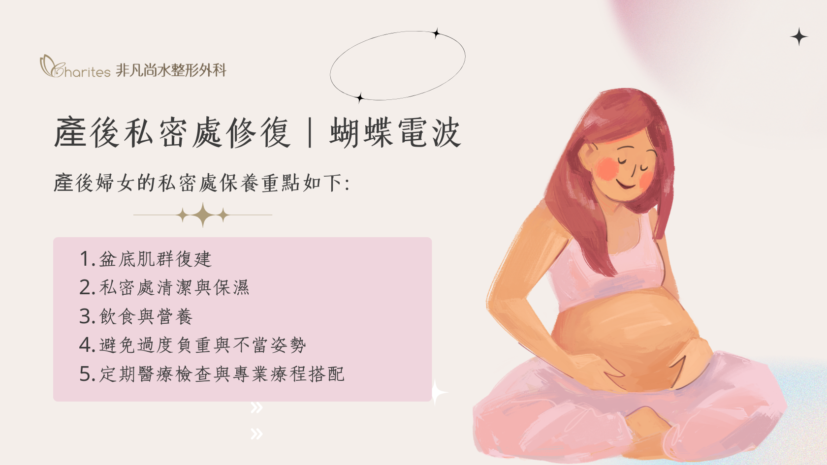 產後私密處修復｜蝴蝶電波與專業復建助力陰道緊實